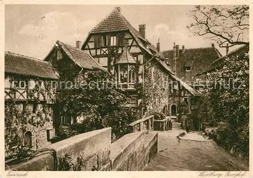 AK / Ansichtskarte Eisenach Thueringen Wartburg Burghof Kat. Eisenach