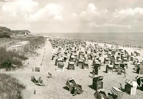 AK / Ansichtskarte Heringsdorf Ostseebad Usedom Strand Kat. Heringsdorf