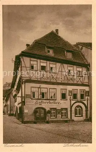 AK / Ansichtskarte Eisenach Thueringen Lutherhaus Kat. Eisenach