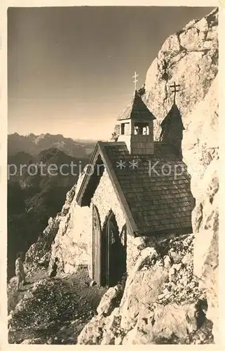 AK / Ansichtskarte Reichenhall Bad Bergkapelle Kat. Bad Reichenhall