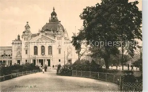 AK / Ansichtskarte Frankfurt Main Schauspielhaus Kat. Frankfurt am Main