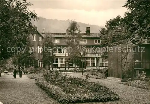 AK / Ansichtskarte Treseburg Harz Erholungsheim Haus Wildstein Kat. Treseburg