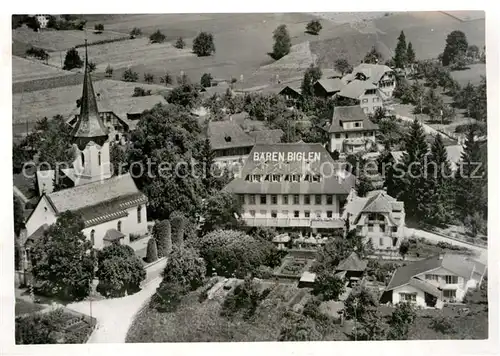 AK / Ansichtskarte Biglen Hotel Baeren Kat. Biglen