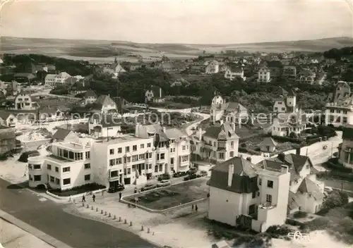 AK / Ansichtskarte Wissant Pas de Calais Square Les Villas Fliegeraufnahme Kat. Wissant