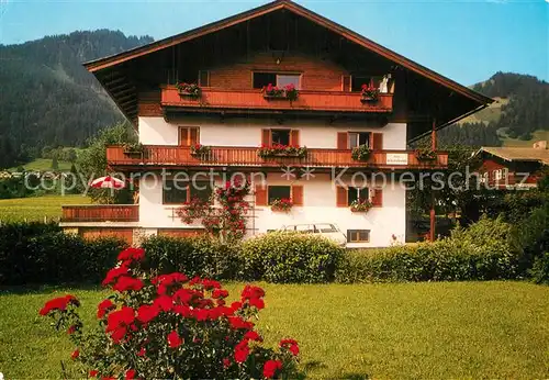 AK / Ansichtskarte Kitzbuehel Tirol Pension Hillebrand Kat. Kitzbuehel