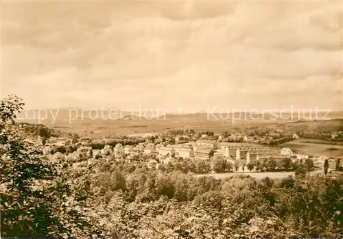 AK / Ansichtskarte Bad Liebenstein AWG Siedlung und Werra Tal Blick vom Burgberg Kat. Bad Liebenstein