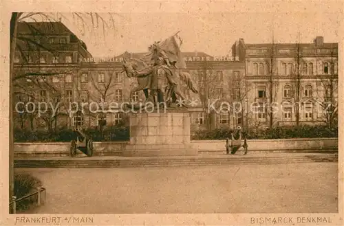 AK / Ansichtskarte Frankfurt Main Bismarck Denkmal Kat. Frankfurt am Main