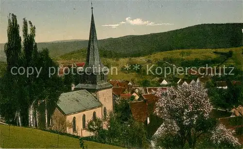 AK / Ansichtskarte Bensheim Bergstrasse Kirche  Kat. Bensheim