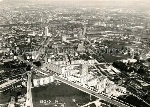 AK / Ansichtskarte Linz Donau Fliegeraufnahme Kat. Linz