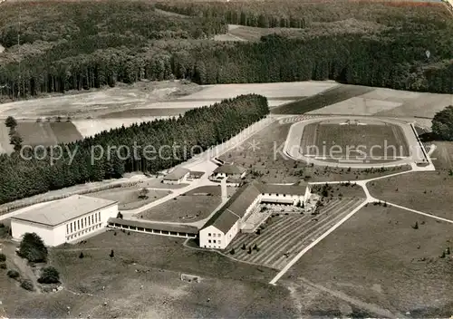 AK / Ansichtskarte Gruenberg Hessen Sportschule Fliegeraufnahme Kat. Gruenberg