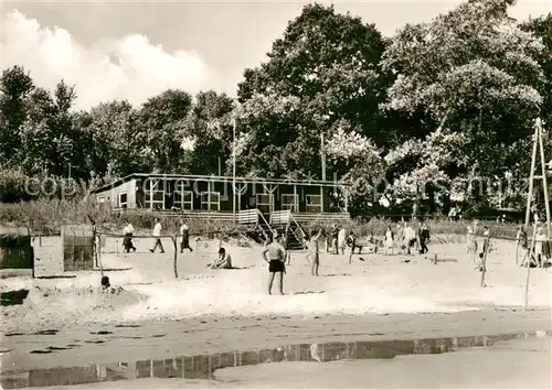 AK / Ansichtskarte Koelpinsee Usedom Strandhalle Kat. Usedom