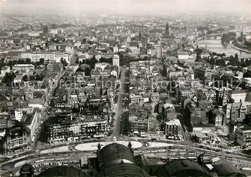 AK / Ansichtskarte Frankfurt Main Bahnhofsplatz Fliegeraufnahme Kat. Frankfurt am Main