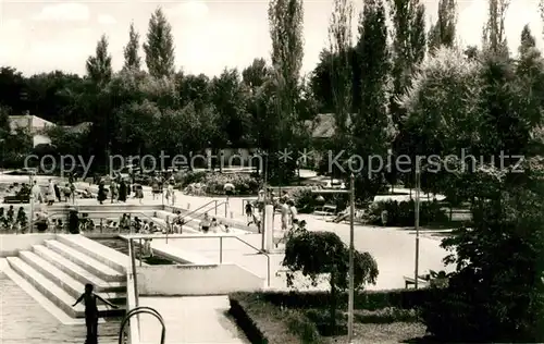 AK / Ansichtskarte Hajduszoboszlo  Strand Schwimmbad Kat. Ungarn