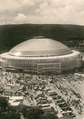 AK / Ansichtskarte Brno Bruenn Mezinarodni veletrh Internationale Messe Messehalle Kat. Brno