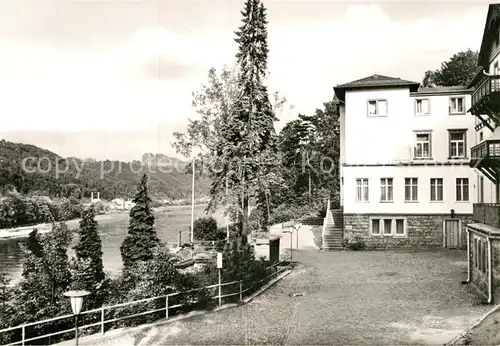 AK / Ansichtskarte Krippen Bad Schandau Ferienheim Klement Gottwald Kat. Bad Schandau