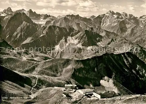 AK / Ansichtskarte Nebelhorn Bergstation Allgaeuer Alpen Kat. Oberstdorf