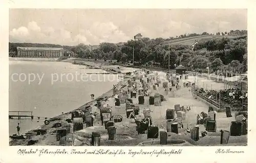 AK / Ansichtskarte Eckernfoerde Strandpartie Kat. Eckernfoerde