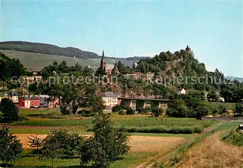 AK / Ansichtskarte Saarburg Saar Brueckenpartie Kat. Saarburg