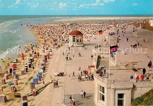 AK / Ansichtskarte Borkum Nordseebad Strand Promenade Musikpavillon Kat. Borkum