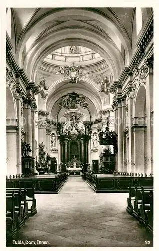 AK / Ansichtskarte Fulda Dom Innen  Kat. Fulda