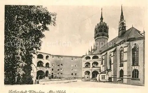 AK / Ansichtskarte Wittenberg Lutherstadt Altes Schloss  Kat. Wittenberg