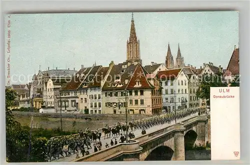 AK / Ansichtskarte Ulm Donau Donaubruecke  Kat. Ulm