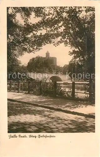 AK / Ansichtskarte Halle Saale Burg Giebichenstein  Kat. Halle