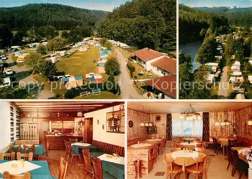 AK / Ansichtskarte Altensteig Schwarzwald Campingplatz 