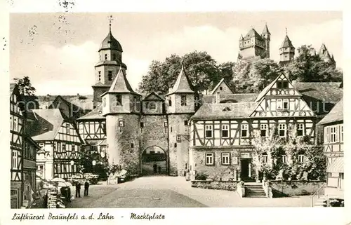 AK / Ansichtskarte Braunfels Marktplatz Kat. Braunfels