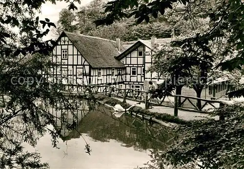 AK / Ansichtskarte Wehrshausen Lahn Dammuehle Restaurant Hotel Kat. Marburg