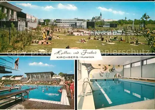 AK / Ansichtskarte Kirchberg Hunsrueck Hallen und Freibad Kat. Kirchberg (Hunsrueck)