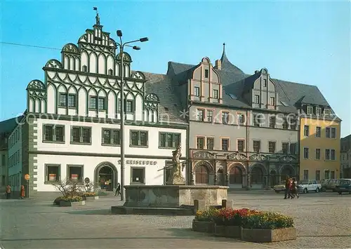 AK / Ansichtskarte Weimar Thueringen Markt Brunnen Kat. Weimar