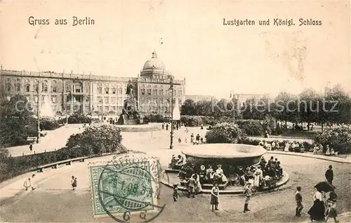 AK / Ansichtskarte Berlin Lustgarten Koenigliches Schloss Kat. Berlin