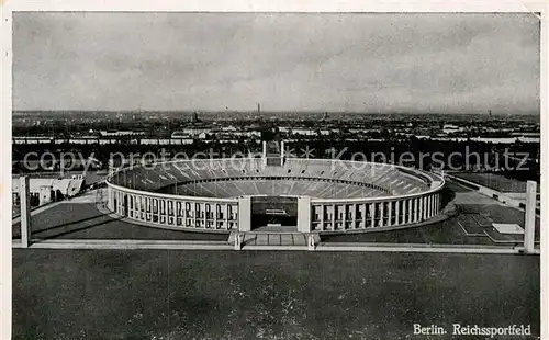 AK / Ansichtskarte Berlin Reichssportfeld Kat. Berlin