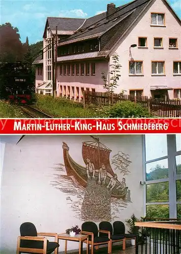 AK / Ansichtskarte Schmiedeberg  Dippoldiswalde Martin Luther King Haus 