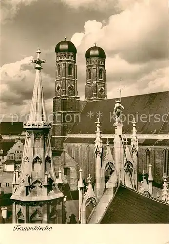 AK / Ansichtskarte Muenchen Frauenkirche Kat. Muenchen