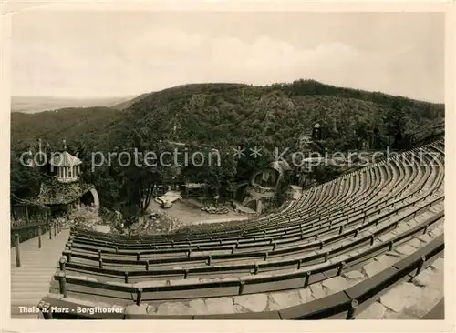 AK / Ansichtskarte Thale Harz Bergtheater Volkstheater Kat. Thale