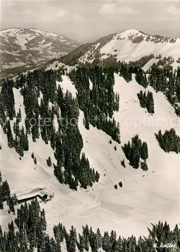 AK / Ansichtskarte Rangiswangerhorn Fliegeraufnahme Kat. Ofterschwang