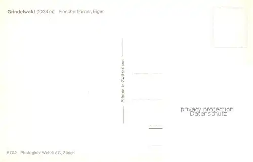 AK / Ansichtskarte Grindelwald Ortsansicht mit Kirche Fiescherhoerner Eiger Berner Alpen Kat. Grindelwald