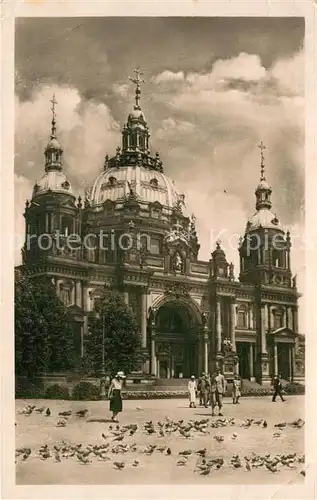 AK / Ansichtskarte Berlin Dom Domtauben Kat. Berlin