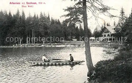 AK / Ansichtskarte Arbersee Seehaus  Kat. Bayerisch Eisenstein