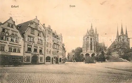 AK / Ansichtskarte Erfurt Dom Kat. Erfurt