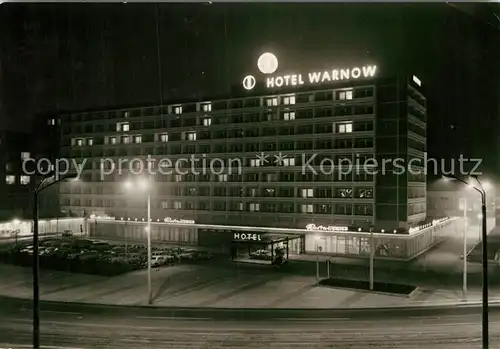 AK / Ansichtskarte Rostock Mecklenburg Vorpommern Interhotel Warnow Kat. Rostock