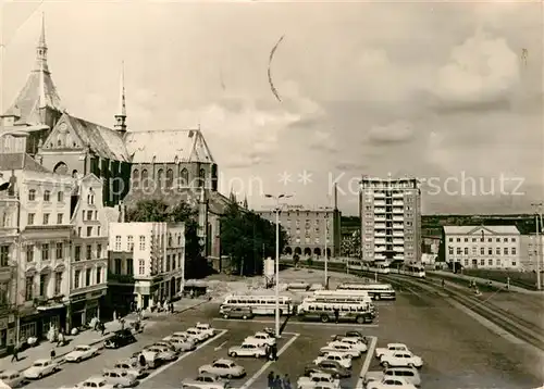 AK / Ansichtskarte Rostock Mecklenburg Vorpommern Ernst Thaelmann Platz Kat. Rostock