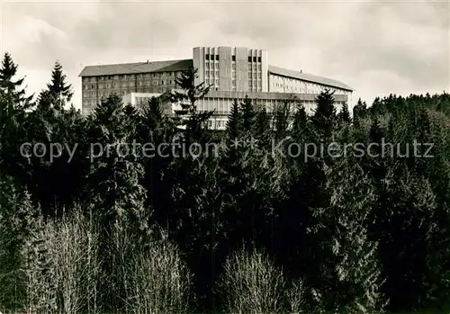 AK / Ansichtskarte Oberhof Thueringen FDGB Erholungsheim Fritz Weineck Kat. Oberhof Thueringen