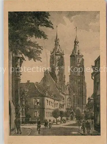 AK / Ansichtskarte Breslau Niederschlesien Dom Kat. Wroclaw