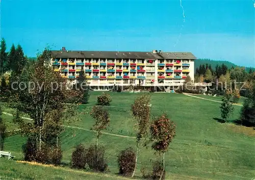 AK / Ansichtskarte Hoechenschwand Schwarzwald Hoehensanatorium Kat. Hoechenschwand