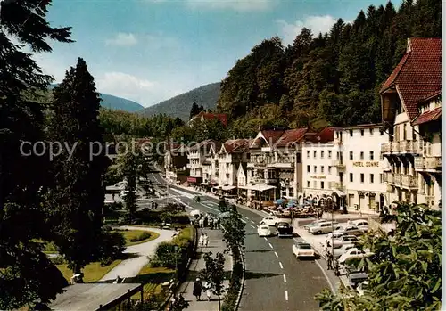 AK / Ansichtskarte Bad Herrenalb Gernsbacher Strasse Kat. Bad Herrenalb