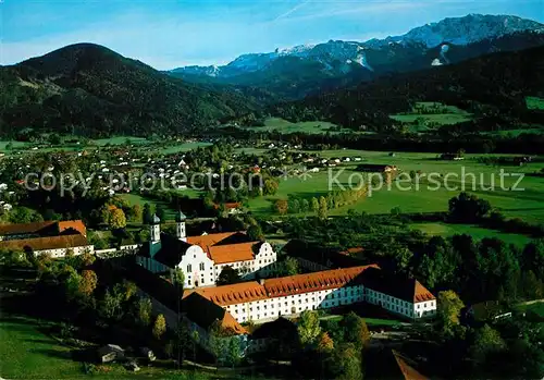 AK / Ansichtskarte Benediktbeuern Fliegeraufnahme Kloster Kat. Benediktbeuern