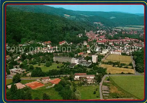 AK / Ansichtskarte Allendorf Bad Sooden Fliegeraufnahme Werra Kat. Bad Soden am Taunus